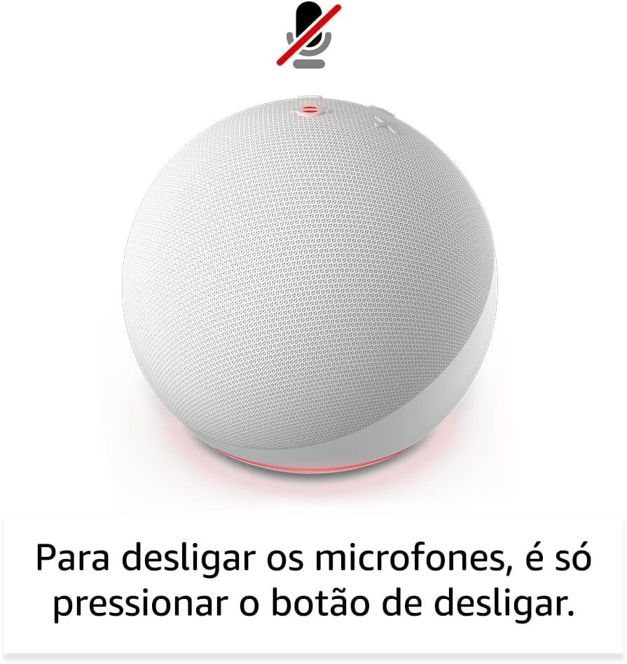 Amazon Echo Dot 5th Gen com assistente virtual Alexa melhor custo beneficio