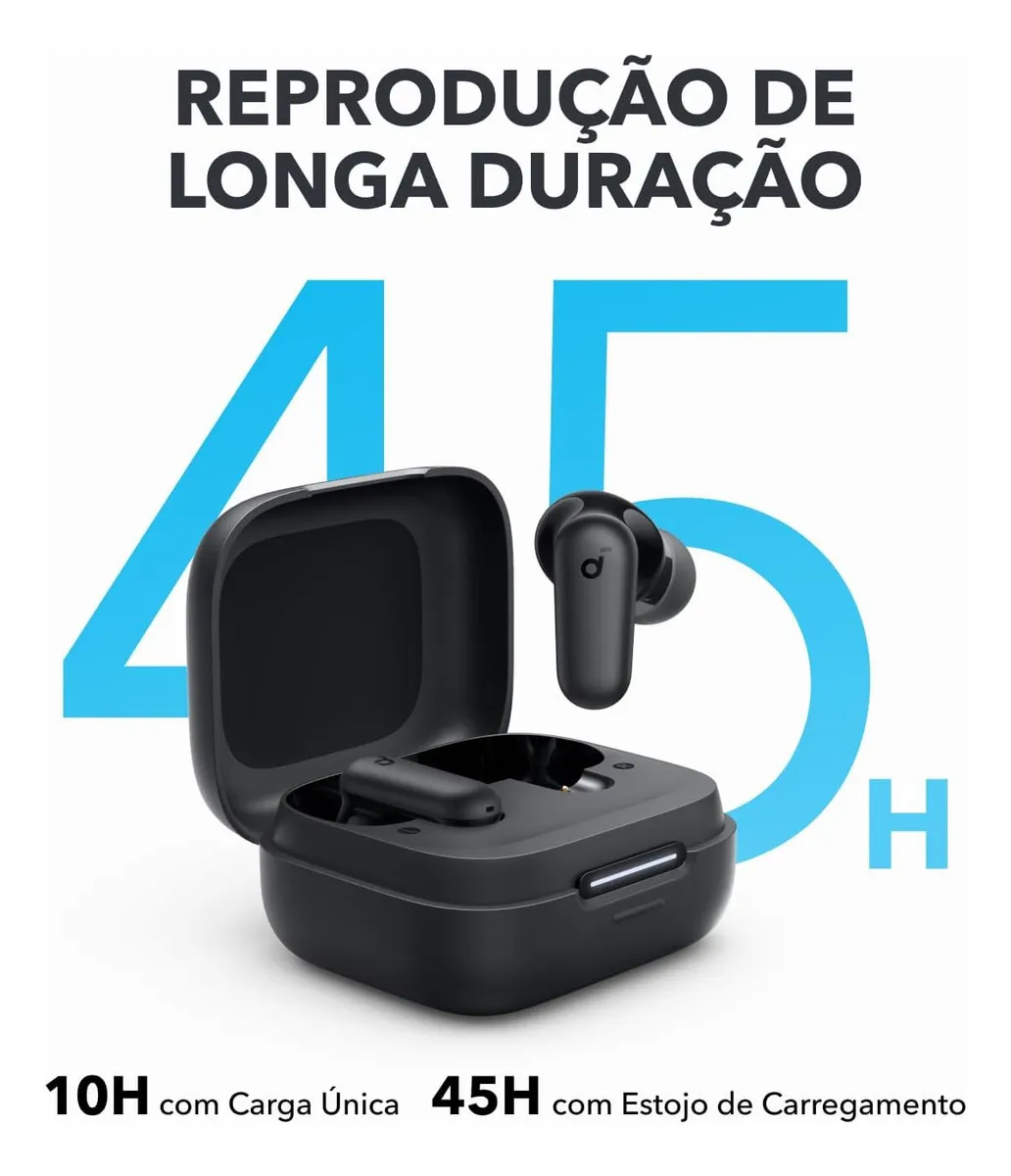 Fone de Ouvido Bluetooth 5.4 soundcore P30i da Anker melhor custo beneficio