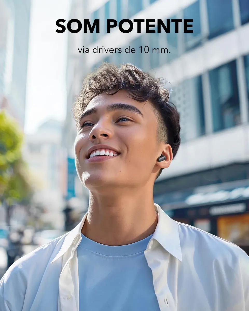 Fone de Ouvido Bluetooth 5.4 soundcore P30i da Anker melhor custo beneficio