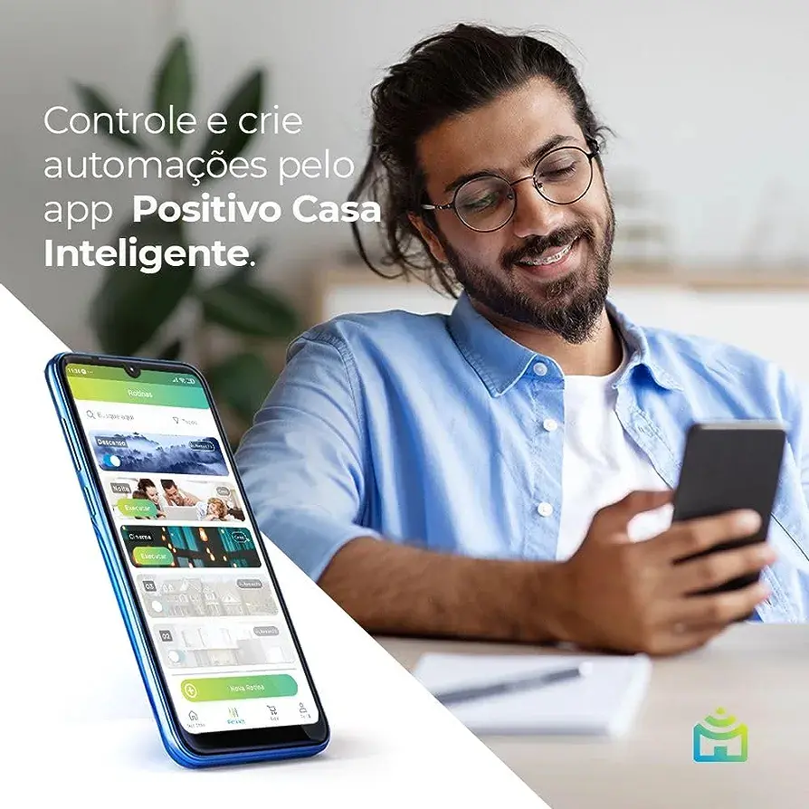 Lâmpada Wi-Fi Lite Positivo Casa Inteligente melhor custo beneficio