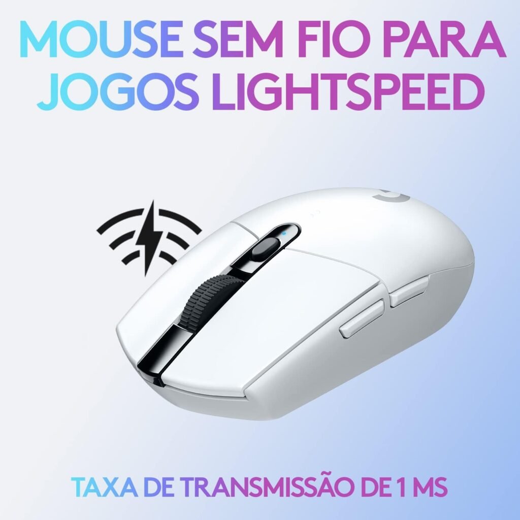 Mouse sem fio Logitech G305 custo-benefício