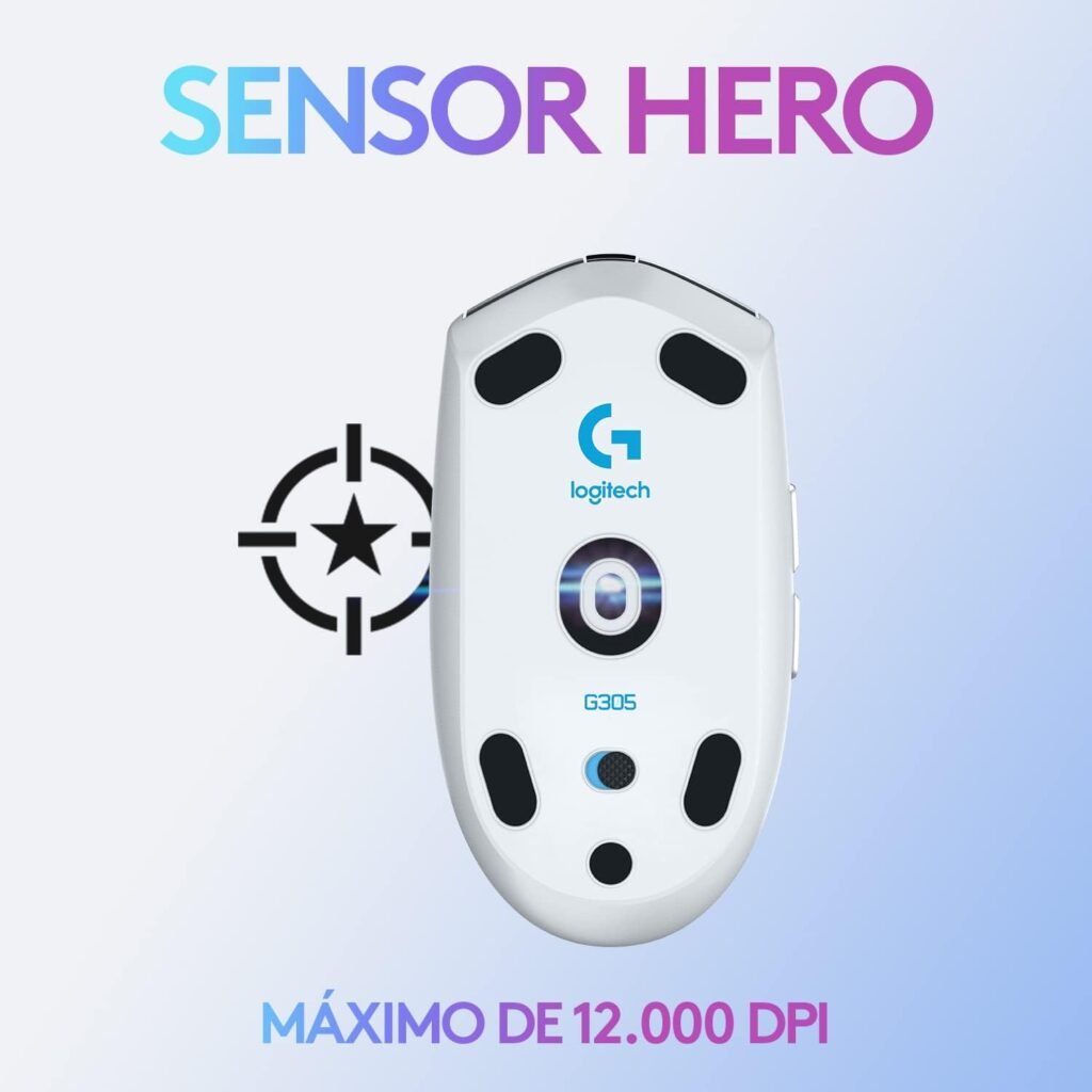 Mouse sem fio Logitech G305 custo-benefício